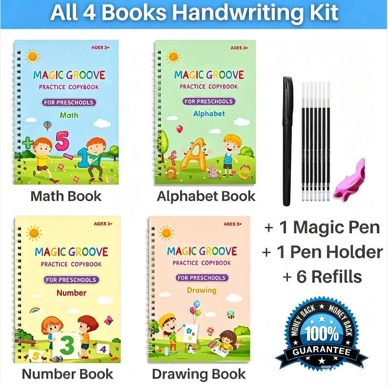 🔥2026 Holiday Sale: 49% OFF-MAGIC GROOVE Practice Copybook