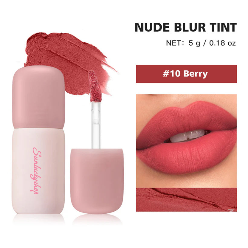 🔥Last Day Promotion 69% OFF🔥Soft Matte Nude Blur Lip Tint for Lips and Cheeks