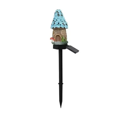 🍄 Enchanted Solar Mushroom House Light – Cozy Fairy Garden Decor