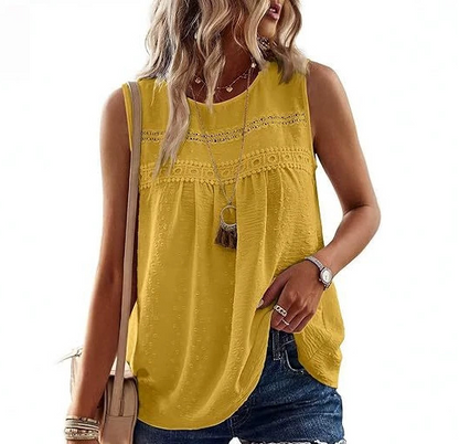 Women's Cooling Sleeveless Tank Top – Soft, Breathable & Elegant
