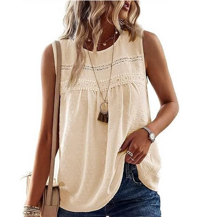 Women's Cooling Sleeveless Tank Top – Soft, Breathable & Elegant
