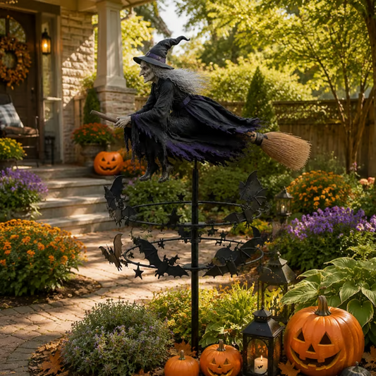 🎁2026 NEW HOT SALE 49% OFF🧙‍♀️ Enchanted Witch Garden Wind Spinner