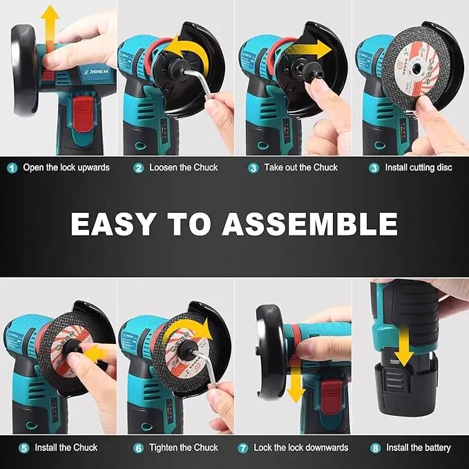 2026Hot sale🔥 Cordless Portable Angle Grinder🔧