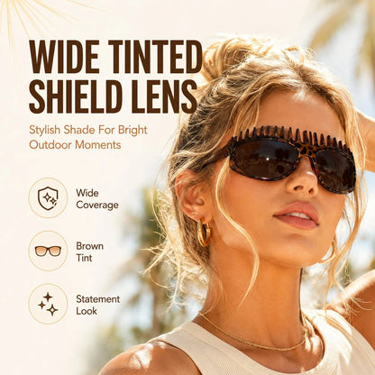 🕶2-In-1 Tortoiseshell Headband Sunglasses