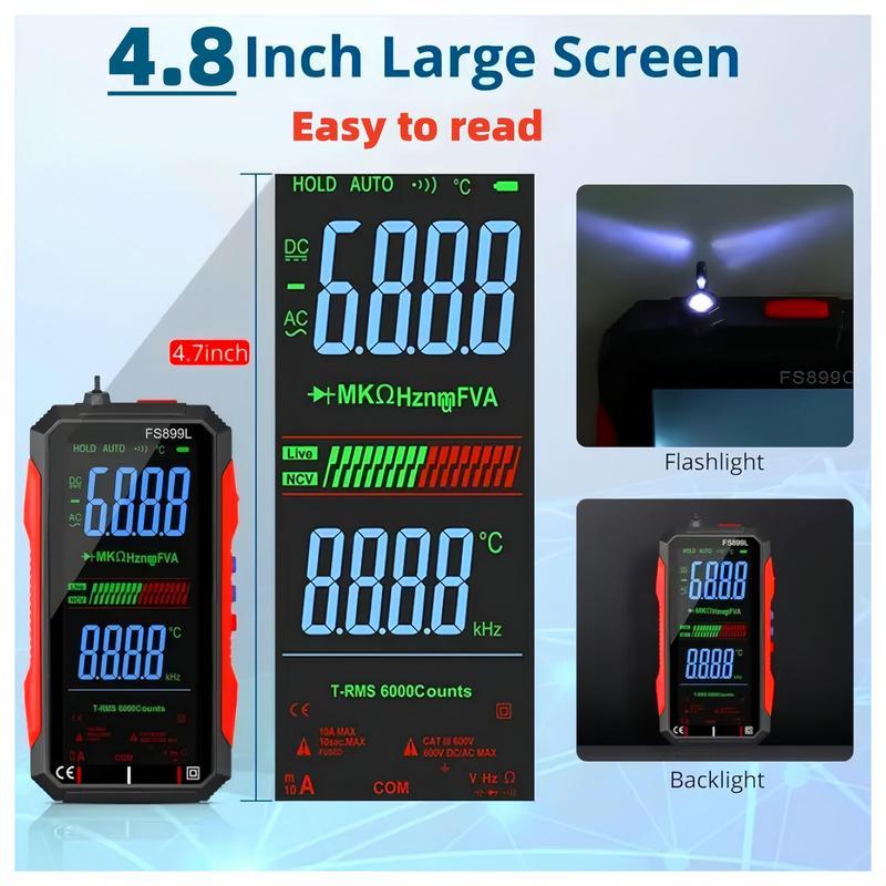 🎁🎁2026's Latest Models-Smart Digital Multimeter – USB Rechargeable