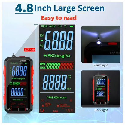 🎁🎁2026's Latest Models-Smart Digital Multimeter – USB Rechargeable