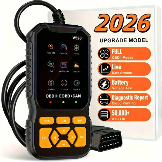 Scanner Car Diagnostic Tool, Code Reader with Live Data Stream