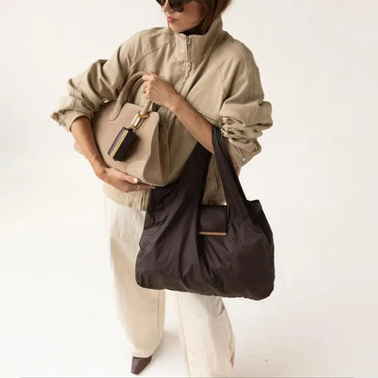 Keychain Storage Pouch, Large-Capacity Eco-Friendly Cloth Bag, Convenient Shopping Bag, Keychain, and Accessories Pouch