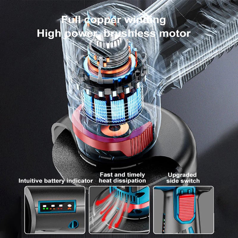 2026Hot sale🔥 Cordless Portable Angle Grinder🔧