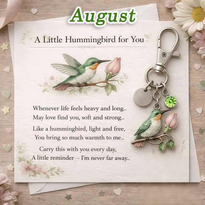 🐦Hummingbird Keychain - Birthday Gift 🎂