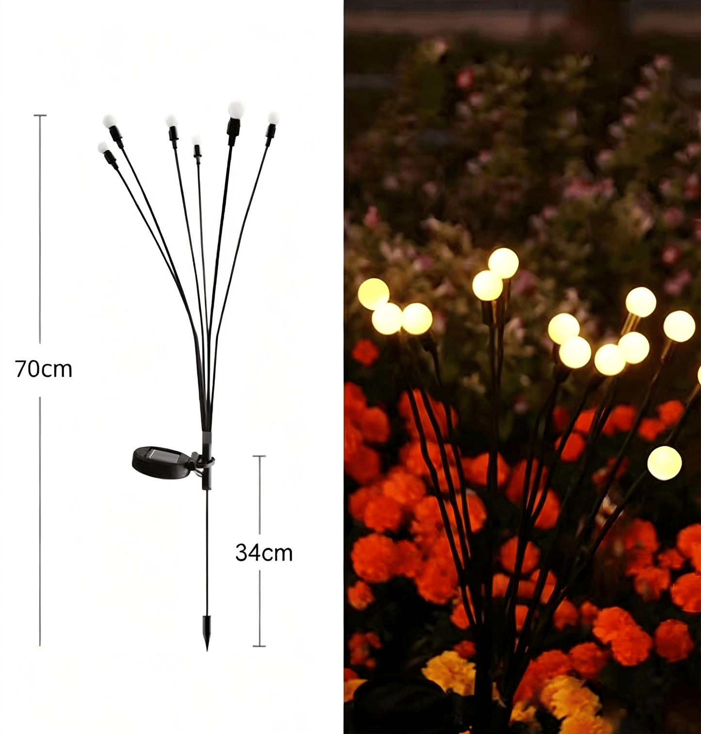Outdoor Solar Firefly Lights
