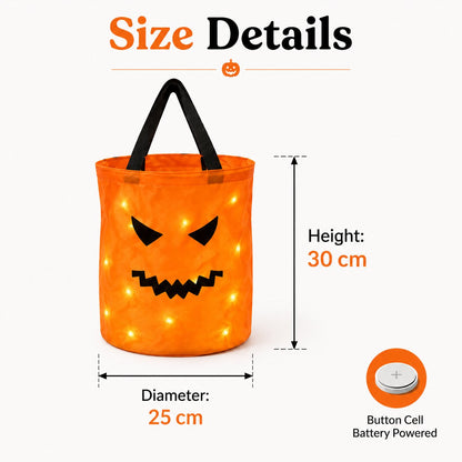 🎃 Fill It, Light It & Trick-or-Treat — Make Every Candy Run Glow! ✨