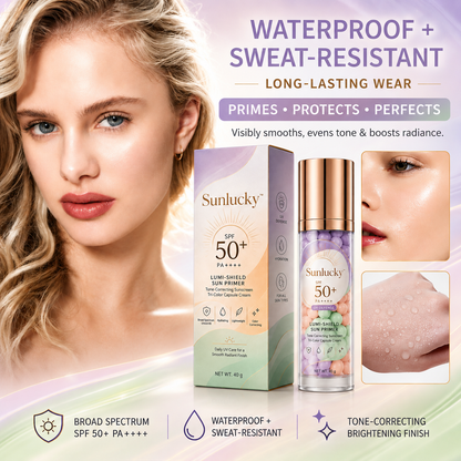 Sunluckyshop™ Three-Color Protective Isolation Cream with SPF 50 Coverage