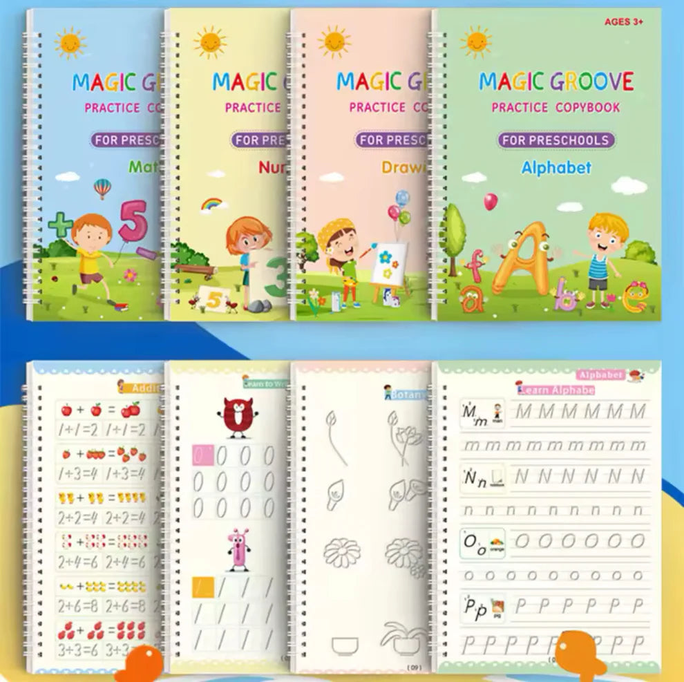 🔥2026 Holiday Sale: 49% OFF-MAGIC GROOVE Practice Copybook