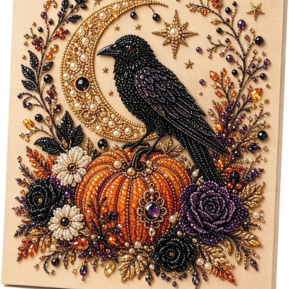 🔥2026 HOT Seal🔥 60% OFF – 👻✨ Halloween Pearl Art DIY Kit – Turn Tiny Pearls into Spooky-Cute Magic