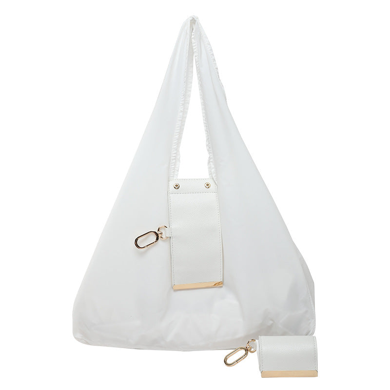 Keychain Storage Pouch, Large-Capacity Eco-Friendly Cloth Bag, Convenient Shopping Bag, Keychain, and Accessories Pouch