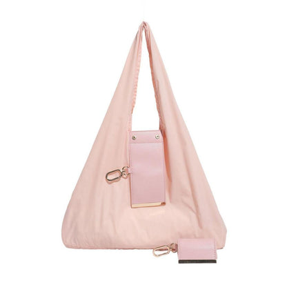 Keychain Storage Pouch, Large-Capacity Eco-Friendly Cloth Bag, Convenient Shopping Bag, Keychain, and Accessories Pouch