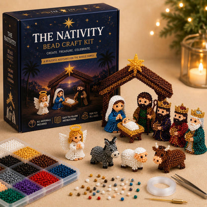 🧵✨ Mini 3D Beaded Animal DIY Kit