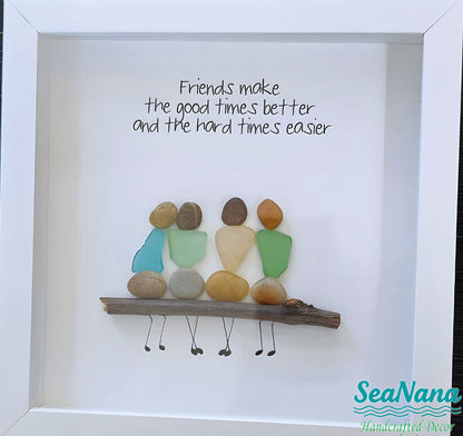 Friendship sea glass