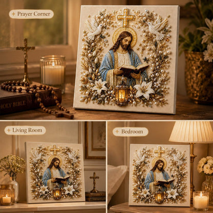 🔥LAST DAY 59% OFF -🙏Christian DIY Pearl Art Set