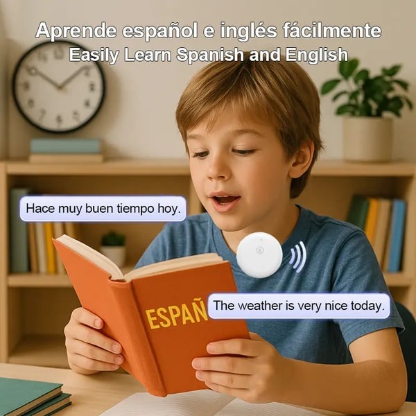 ✨✨Spanish & English Practice Companion – Supports 108 Languages