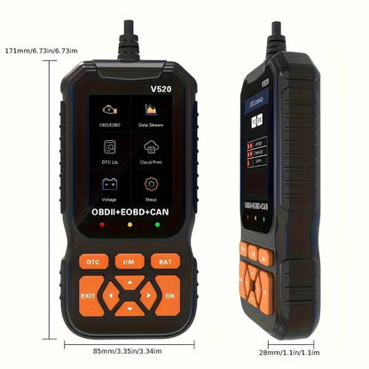 Scanner Car Diagnostic Tool, Code Reader with Live Data Stream