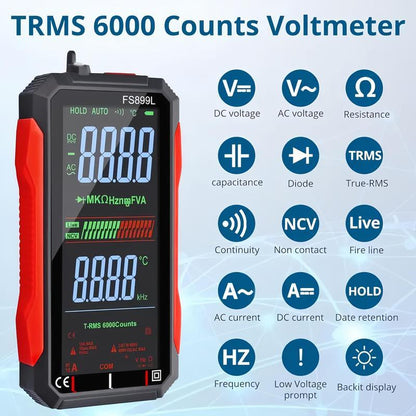 🎁🎁2026's Latest Models-Smart Digital Multimeter – USB Rechargeable