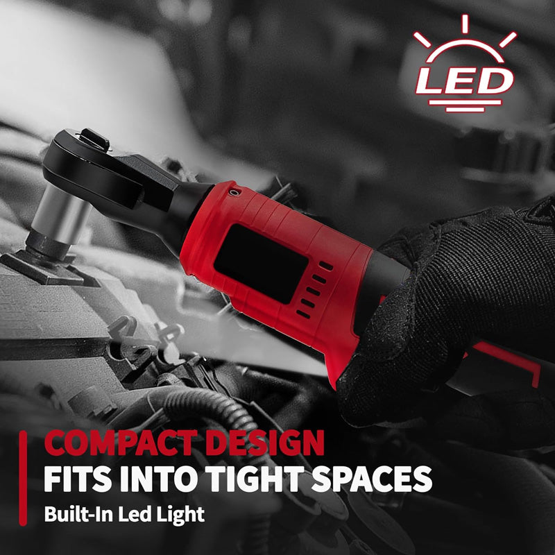 🔧 60% OFF NOW! 🔥 3/8" Brushless Cordless Ratchet Wrench Set – High torque & rechargeable – 4-socket kit, ideal for car repair or tight spaces – powerful and portable 🚗