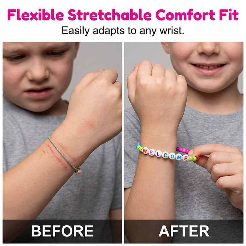 🧶❤️ Pack of 25 Welcome Bead Bracelets – Strengthen Classroom Friendship & Spread Warm Kindness! ✨