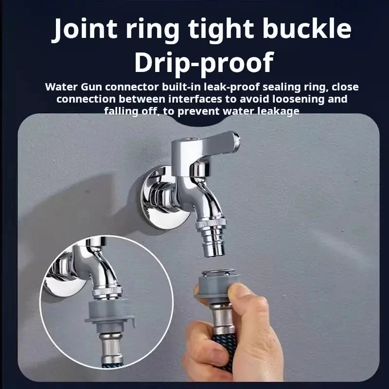 Quick-connect hose buckle