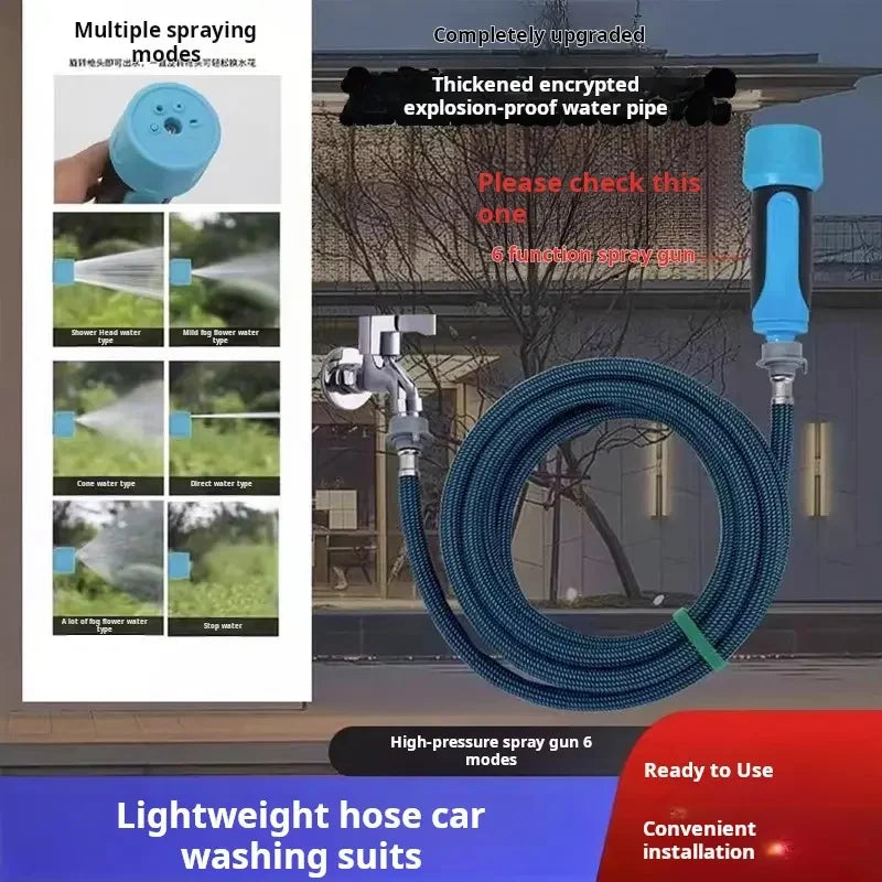 Six spray modes overview
